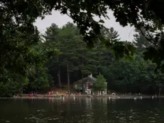 Walden Pond beach to remain closed for the summer as bathhouse is constructed
