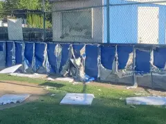 Vandals destroy Leominster Little League backstop, costing thousands in damages