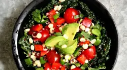 When the heat gets too much, serve salads for dinner
