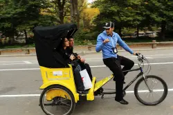 Mayor Adams orders crackdown on pedicabs in Central Park