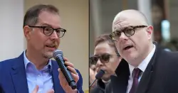 Brannan and Levine spar over Mayor Adams and Trump in NYC comptroller debate